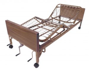 Drive medical manual bed brown 36 inches