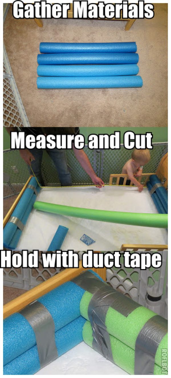 Make your own bed Bumper for Adults in these Simple Steps