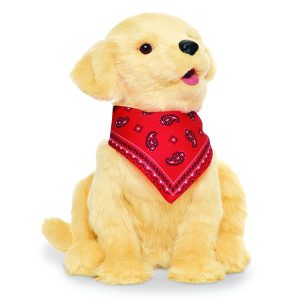 joy for all golden robotic puppy