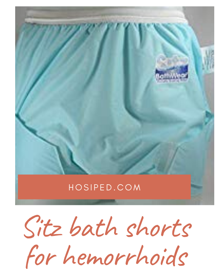 sitz bath shorts for hemorrhoids