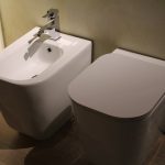 bidet fitted toilet for disabled unable to wipe bum