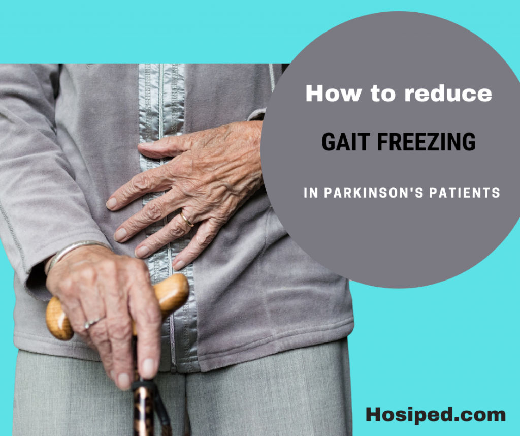 reducing gait freezing in Parkinson's patients