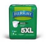 medline fitright 5xl bariatric briefs measuring 106 inches