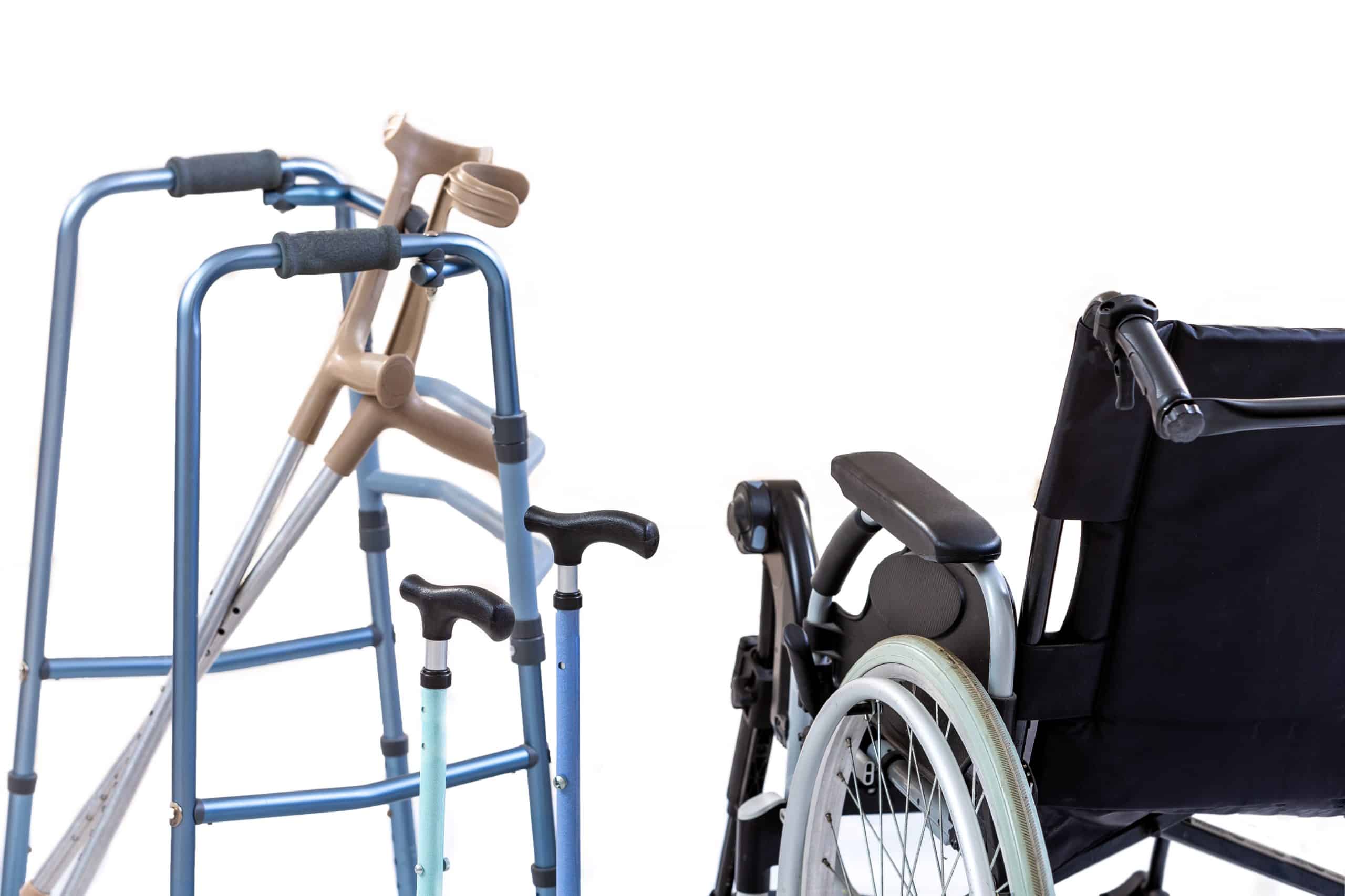 set of mobility aids for parkinson's disease