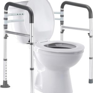 nonslip toilet safety frame